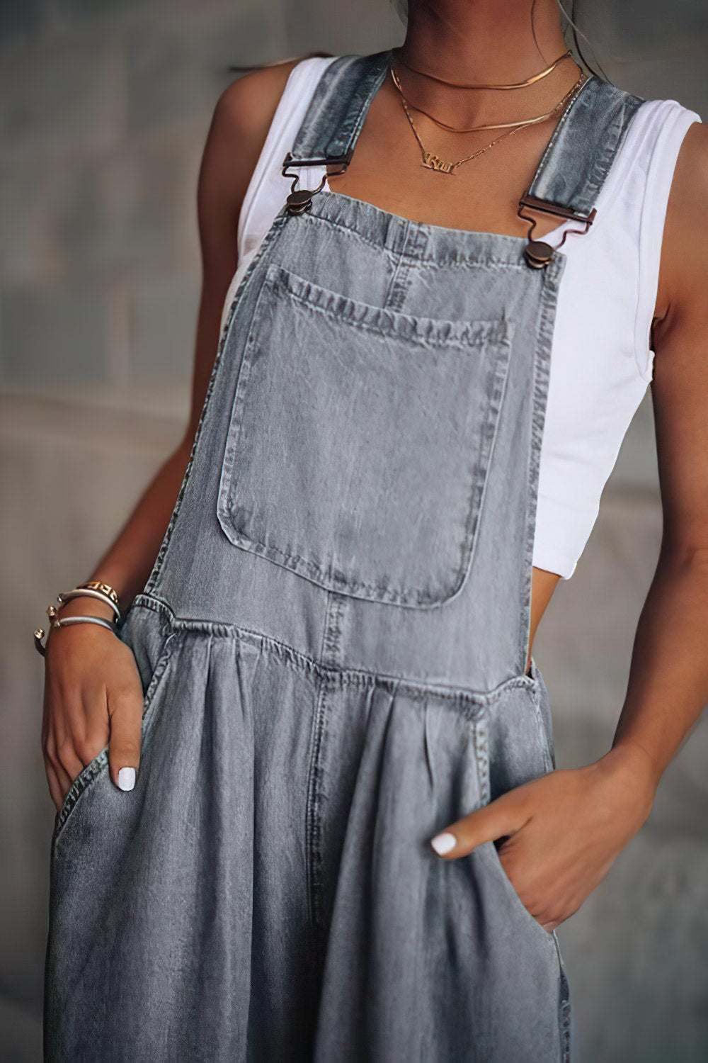 Lais's Denim-Jumpsuit