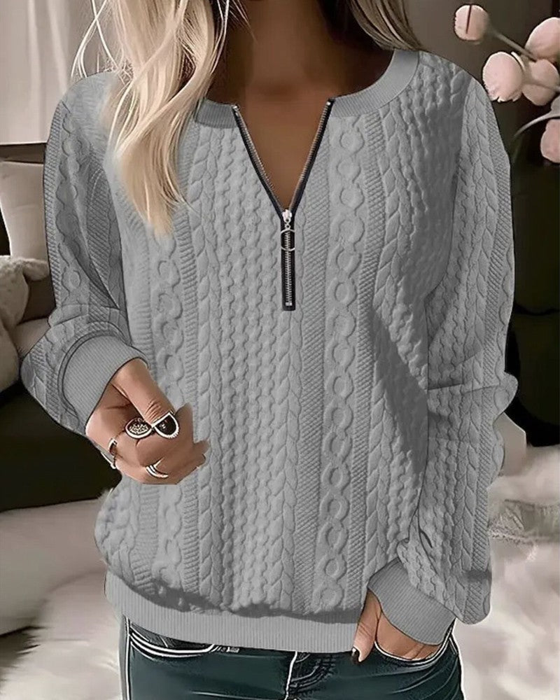 Anika Erheben Sie den Alltags-Pullover