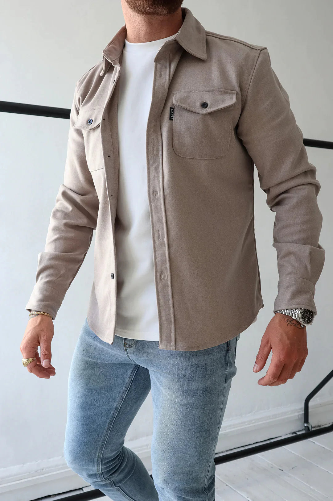 Mclean Premium-Knopfleiste Jacke