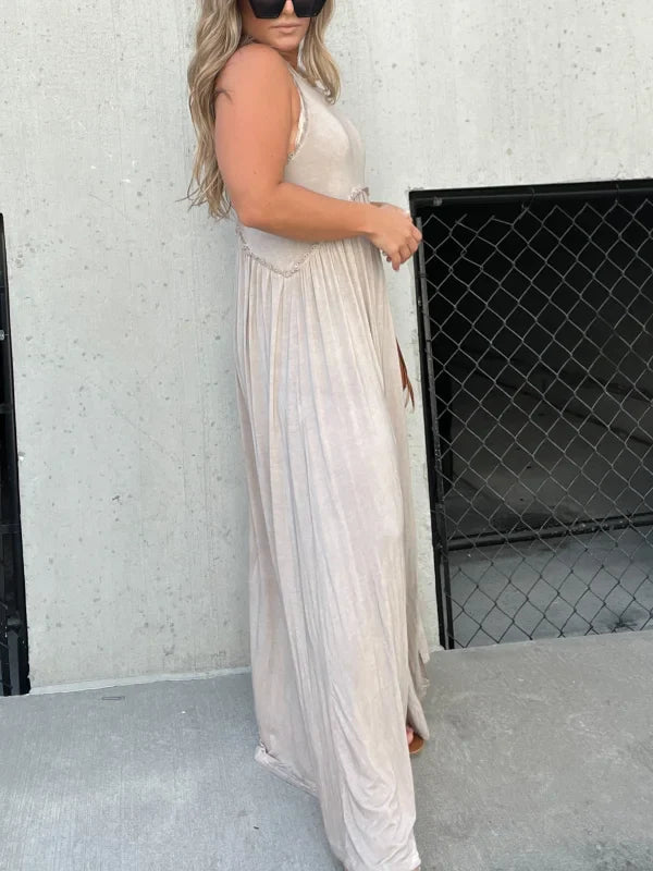 Freida's Göttinnen-Charme Slit Maxi Long Kleid